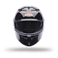 Casco Moto Calle Lithium Mips Flux Blanco/Negro Bell - Miniatura 3