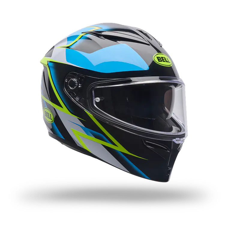 Casco Moto Calle Lithium Mips Kinetic Azul Vapor Bell 2
