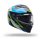 Casco Moto Calle Lithium Mips Kinetic Azul Vapor Bell - Miniatura 2