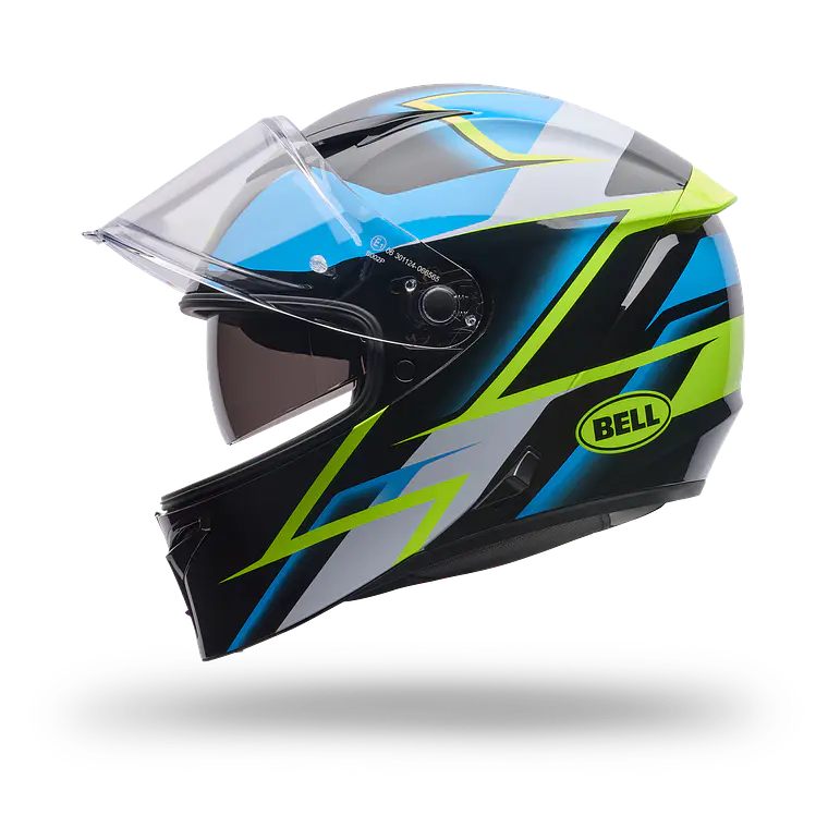 Casco Moto Calle Lithium Mips Kinetic Azul Vapor Bell 4