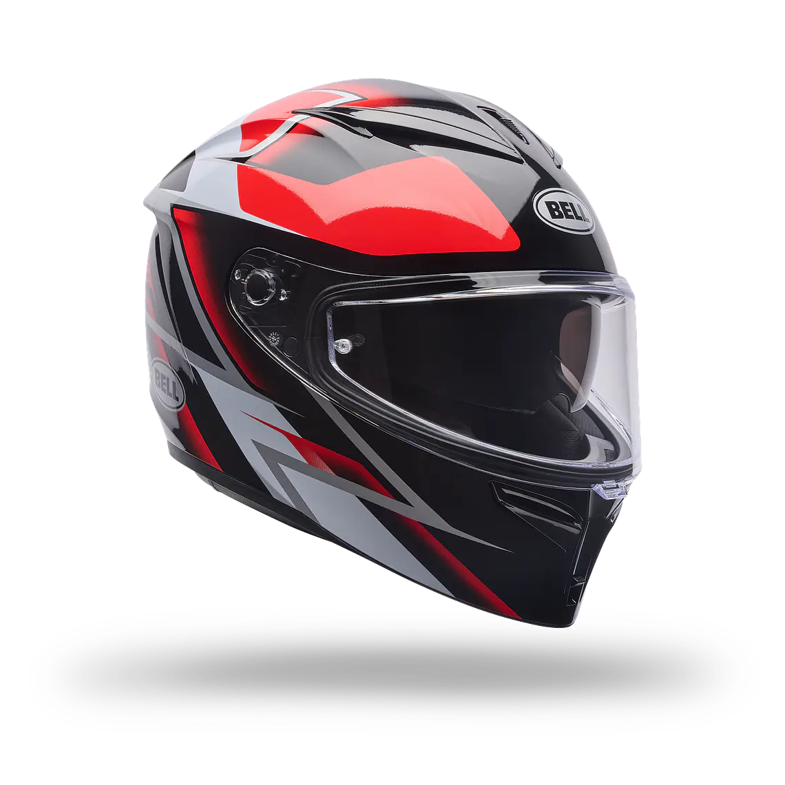 Casco Moto Calle Lithium Mips Kinetic Rojo Bell 2