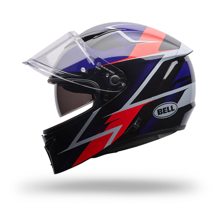Casco Moto Calle Lithium Mips Kinetic Morado Bell 4