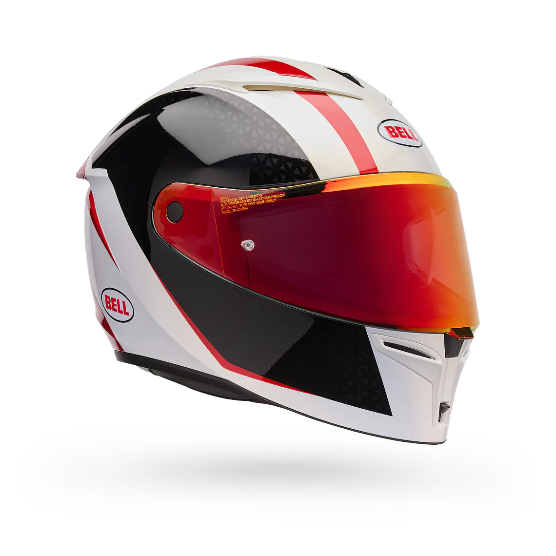 Casco Moto Calle Lithium Mips Plus Blip Blanco/Negro Bell 2
