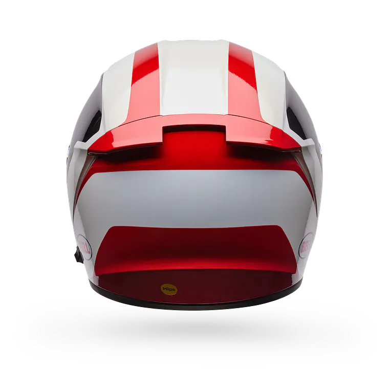 Casco Moto Calle Lithium Mips Plus Blip Blanco/Negro Bell 4