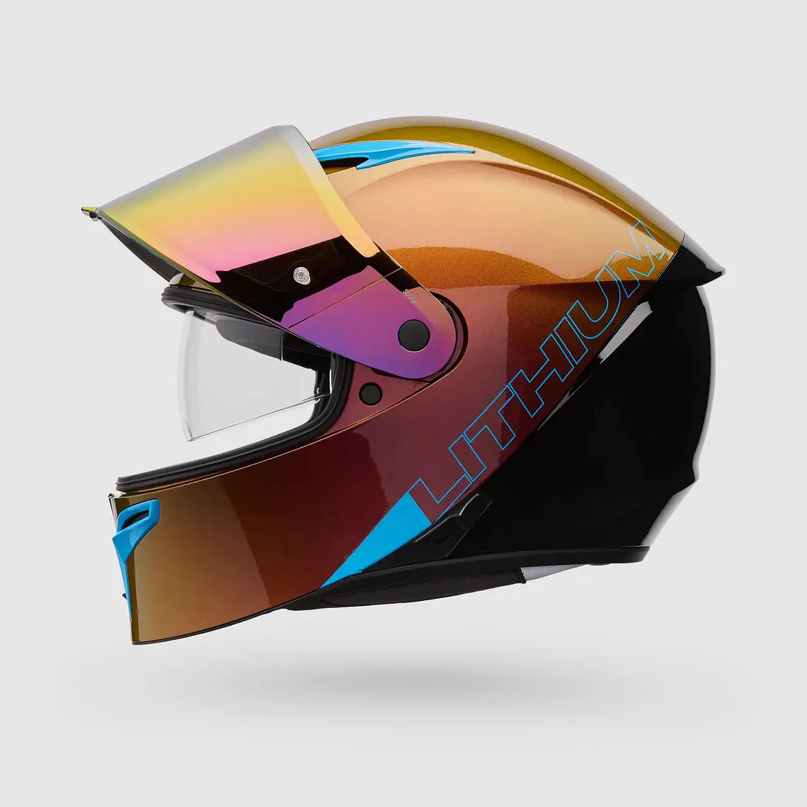 Casco Moto Calle Lithium Mips Plus Delta Amarillo/Naranjo Bell 4