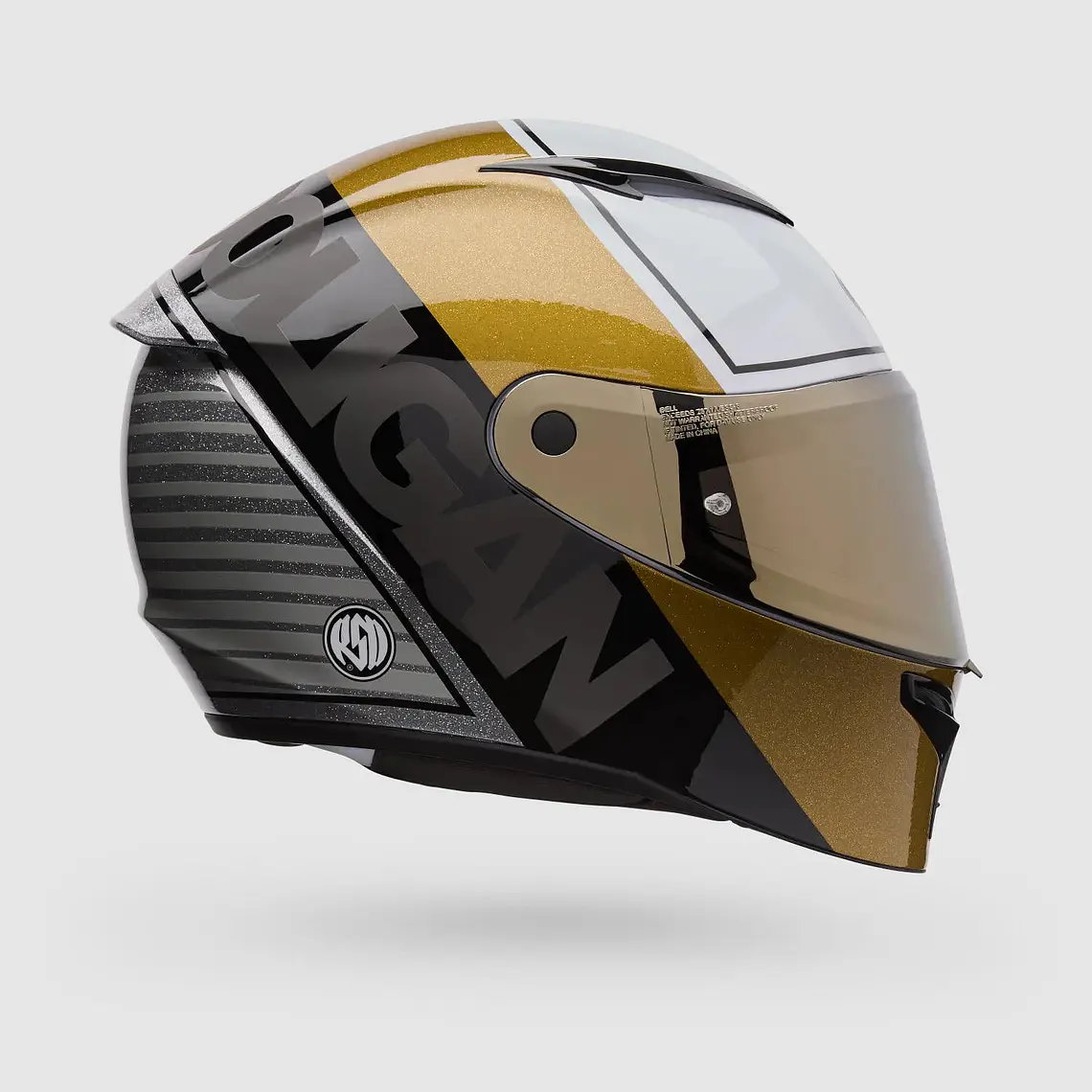 Casco Moto Calle Lithium Mips Plus RSD Obis Negro/Amarillo Bell 1
