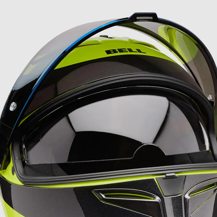 Casco Moto Calle Lithium Mips Plus Fluid Amarillo Bell 4