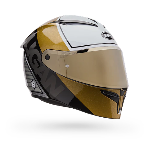 Casco Moto Calle Lithium Mips Plus Rsd Blanco/Dorado Bell
