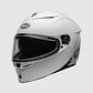 Casco Moto Calle Lithium Mips Solid Blanco Bell - Miniatura 2