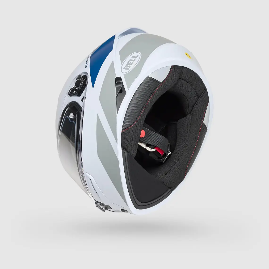 Casco Moto Calle Lithium Mips Tech Blanco/Gris Bell 4