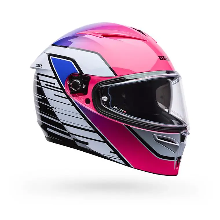 Casco Moto Calle Lithium Mips Transition Blanco Certificado QR Bell 1