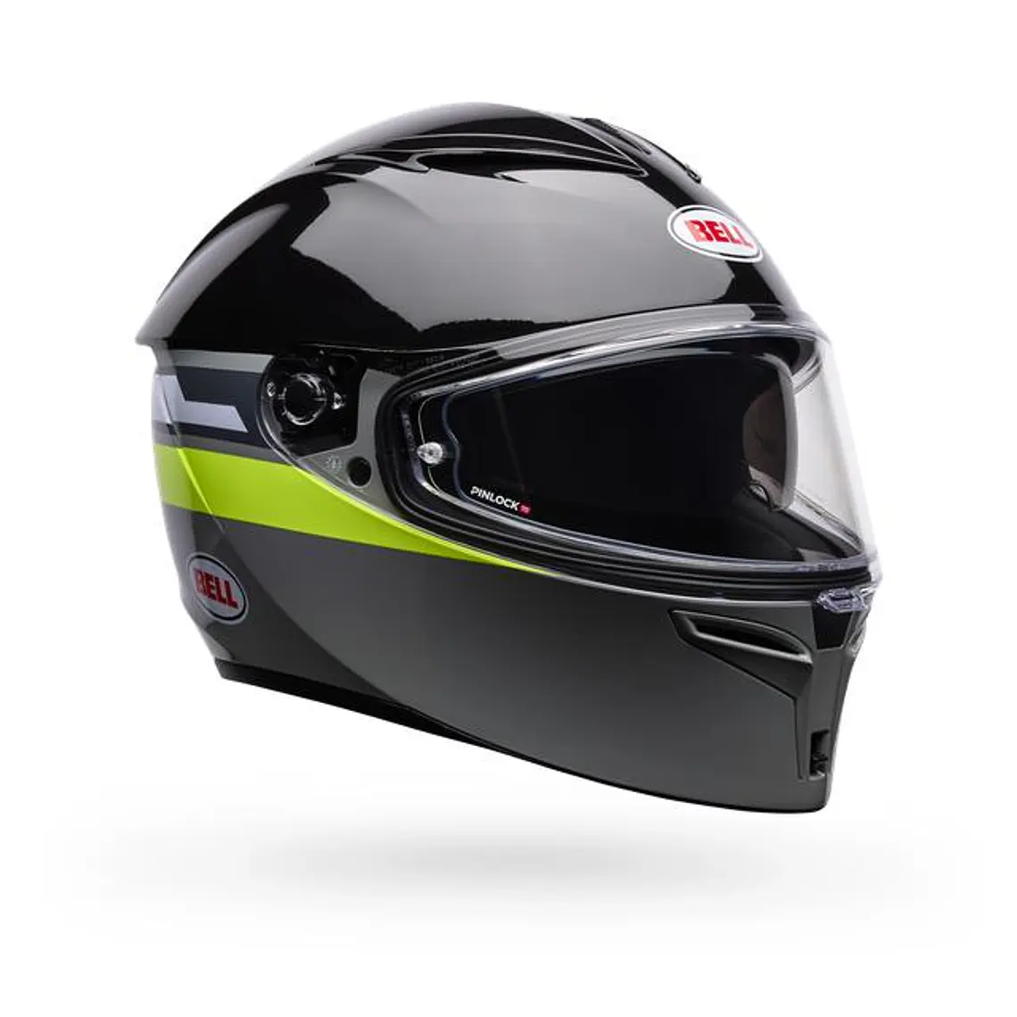 Casco Moto Calle Lithium Motion Gris Certificado QR Bell 1