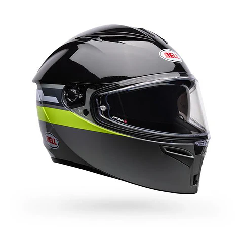 Casco Moto Calle Lithium Motion Gris Certificado QR Bell