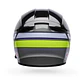 Casco Moto Calle Lithium Motion Gris Certificado QR Bell - Miniatura 4