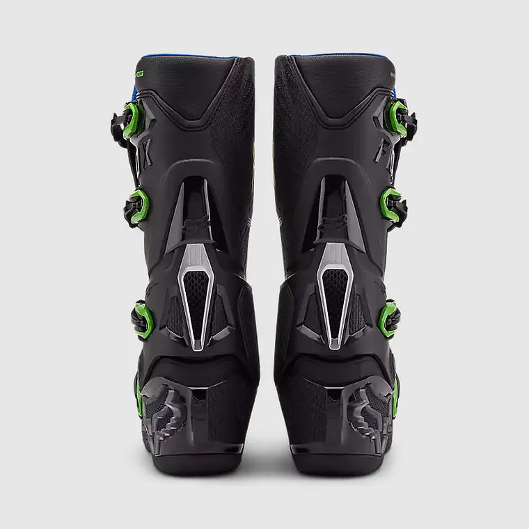 Botas Moto Instinct Edición Limitada 50 Años Negro/Verde Fox 4