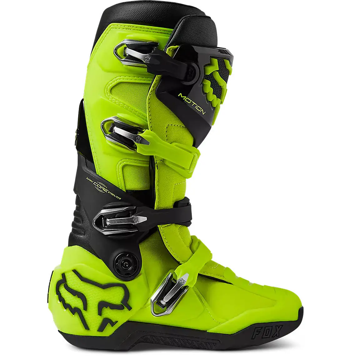 Botas Moto Motion Amarillo Fox 2