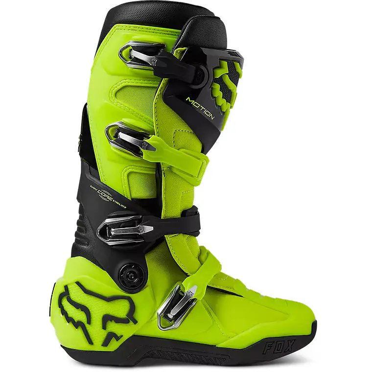 Botas Moto Motion Amarillo Fox 2