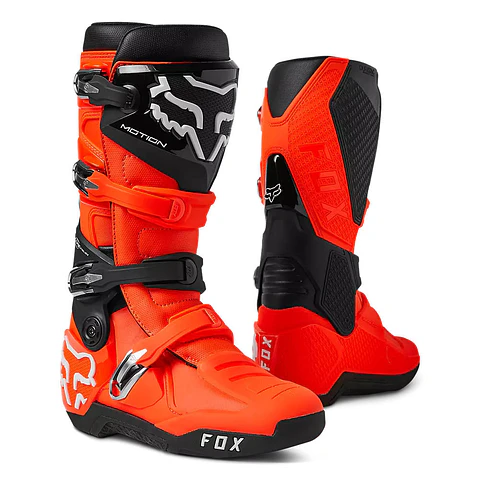 Botas Moto Motion Naranja Fox