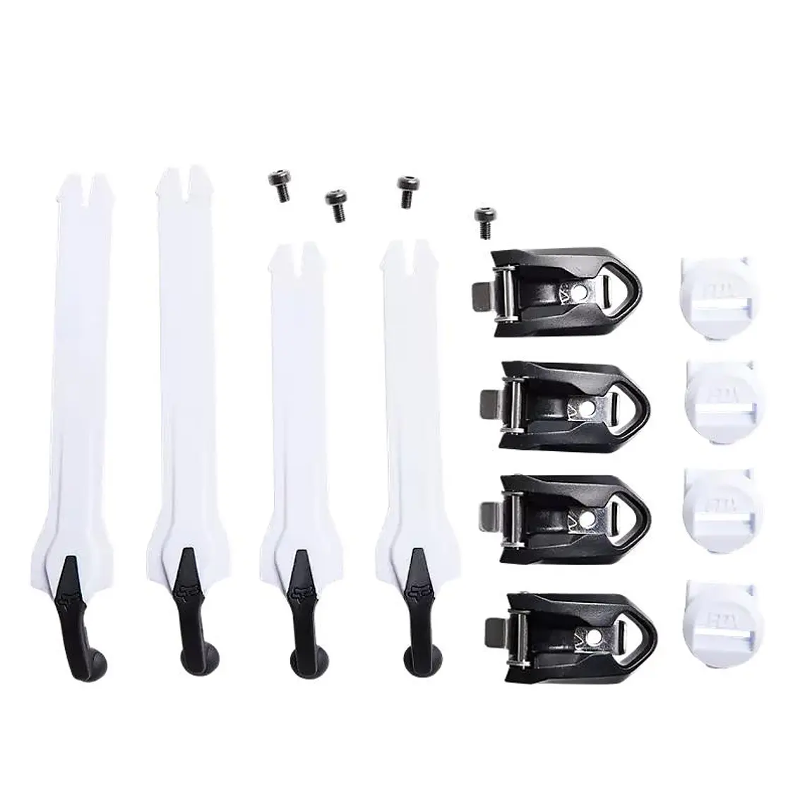 Repuesto Bota Moto Comp Strap Kit 22 Blanco Fox 2