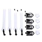 Repuesto Bota Moto Comp Strap Kit 22 Blanco Fox - Miniatura 3