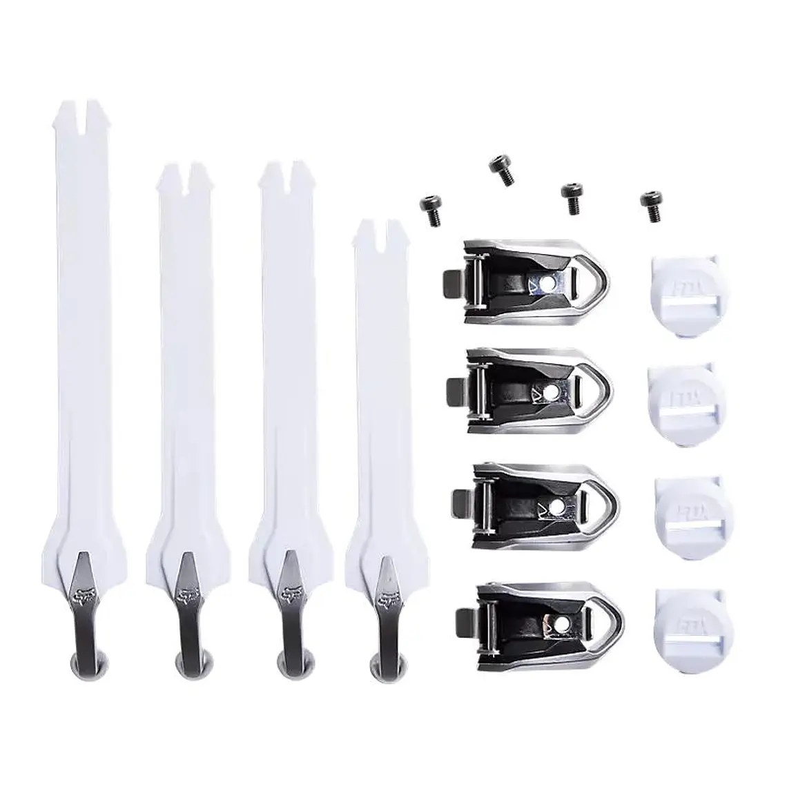 Repuesto Bota Moto Instinct Strap Kit 22 Blanco Fox 2