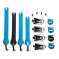 Repuesto Bota Moto Instinct Strap Kit 22 Celeste Fox - Miniatura 2