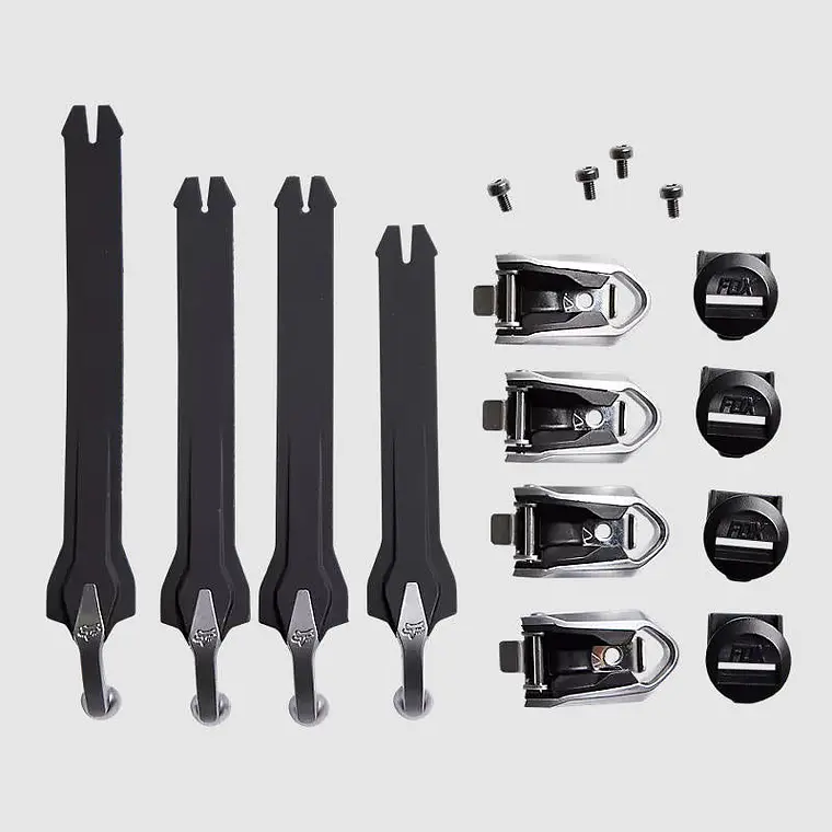 Repuesto Bota Moto Instinct Strap Kit 22 Negro/Verde Fox 1