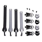 Repuesto Bota Moto Motion Strap Kit Gris Fox - Miniatura 2
