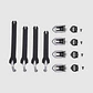 Repuesto Bota Moto Motion Strap Kit Negro Fox - Miniatura 3