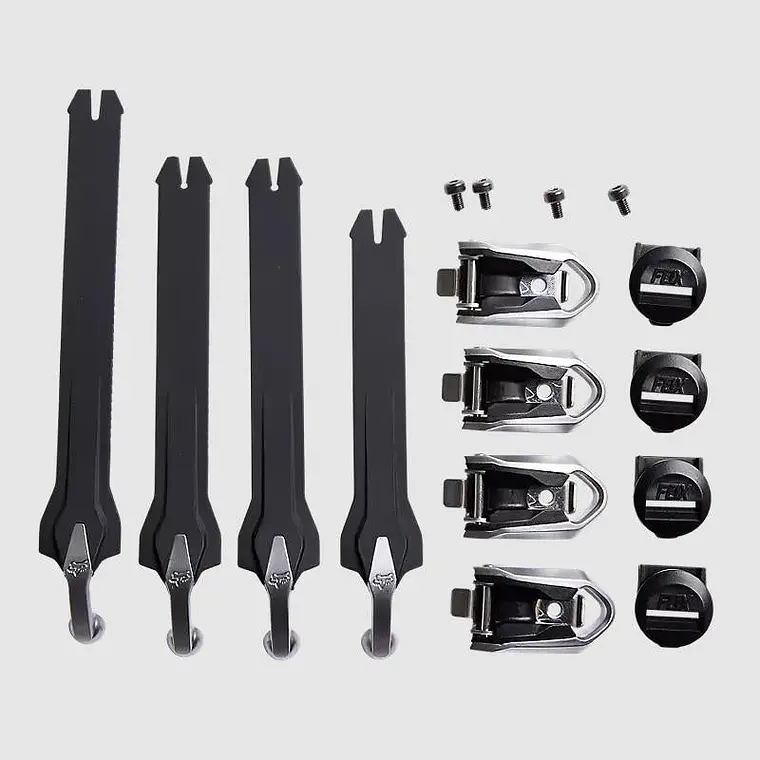 Repuesto Bota Moto Motion Strap Kit Negro/Gris Fox 2