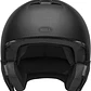 Casco Moto Calle Broozer Negro Mate Certificado QR Bell - Miniatura 3