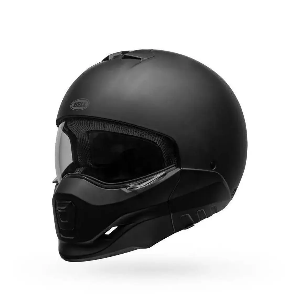 Casco Moto Calle Broozer Negro Mate Certificado QR Bell 4