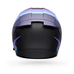 Casco Moto Calle Lithium Passion Negro/Azul Certificado QR Bell - Miniatura 4