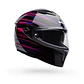 Casco Moto Calle Lithium Velo Negro/Blanco Certificado QR Bell - Miniatura 1