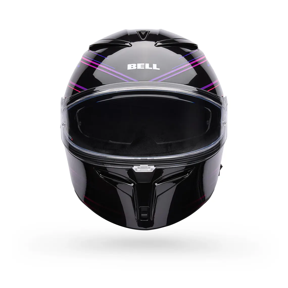 Casco Moto Calle Lithium Velo Negro/Blanco Certificado QR Bell 3