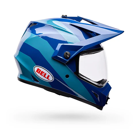 Casco Moto Calle MX-9 ADV Azul Bell