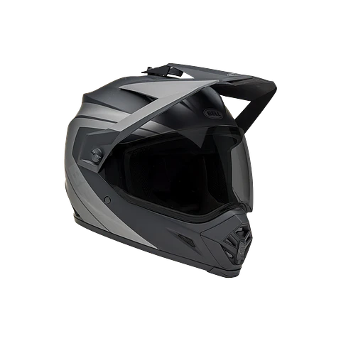 Casco Moto Calle MX-9 ADV Certificado QR Gris Bell
