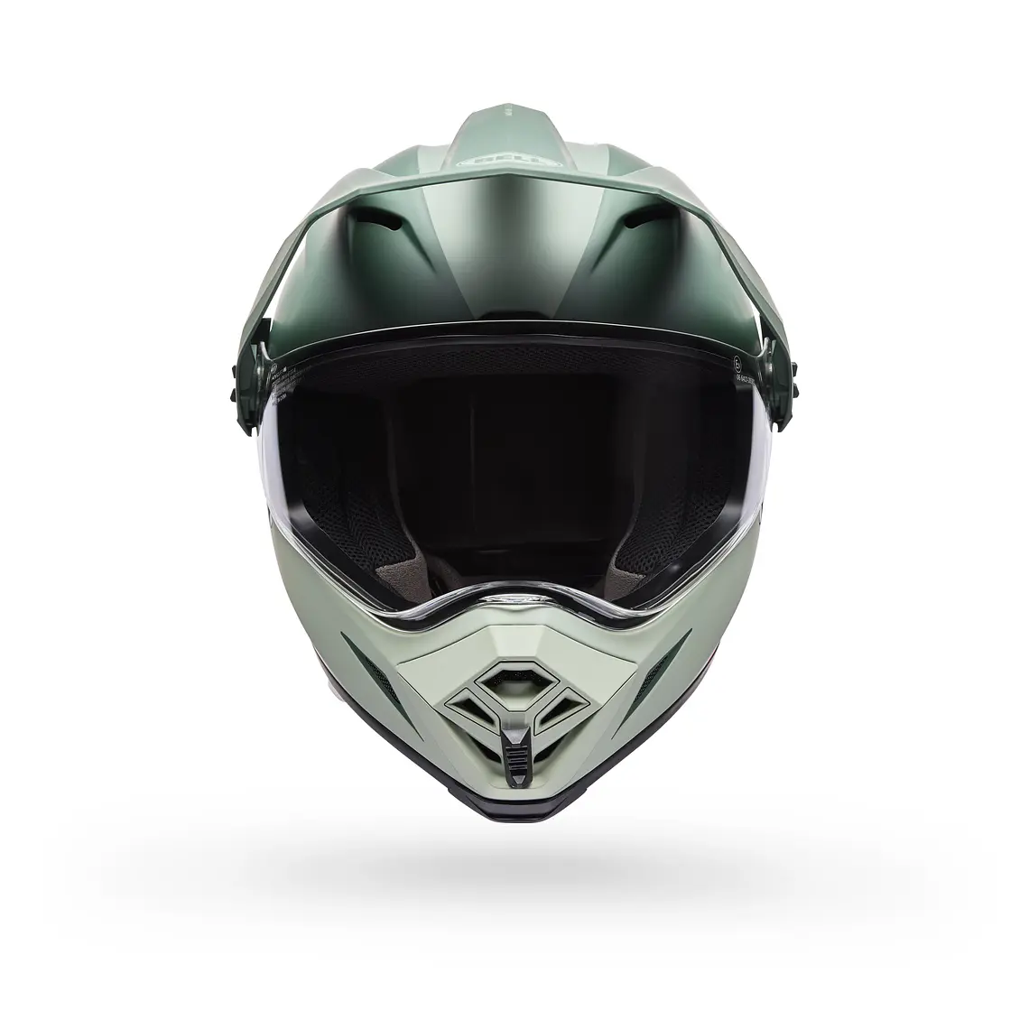 Casco Moto Calle MX-9 ADV Certificado QR Verde Bell 3