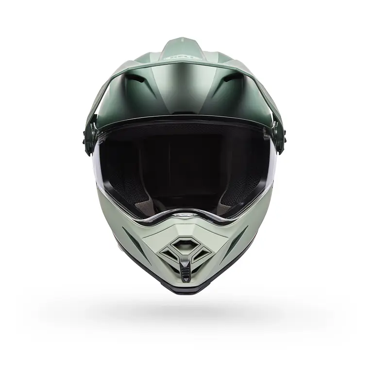 Casco Moto Calle MX-9 ADV Certificado QR Verde Bell 3