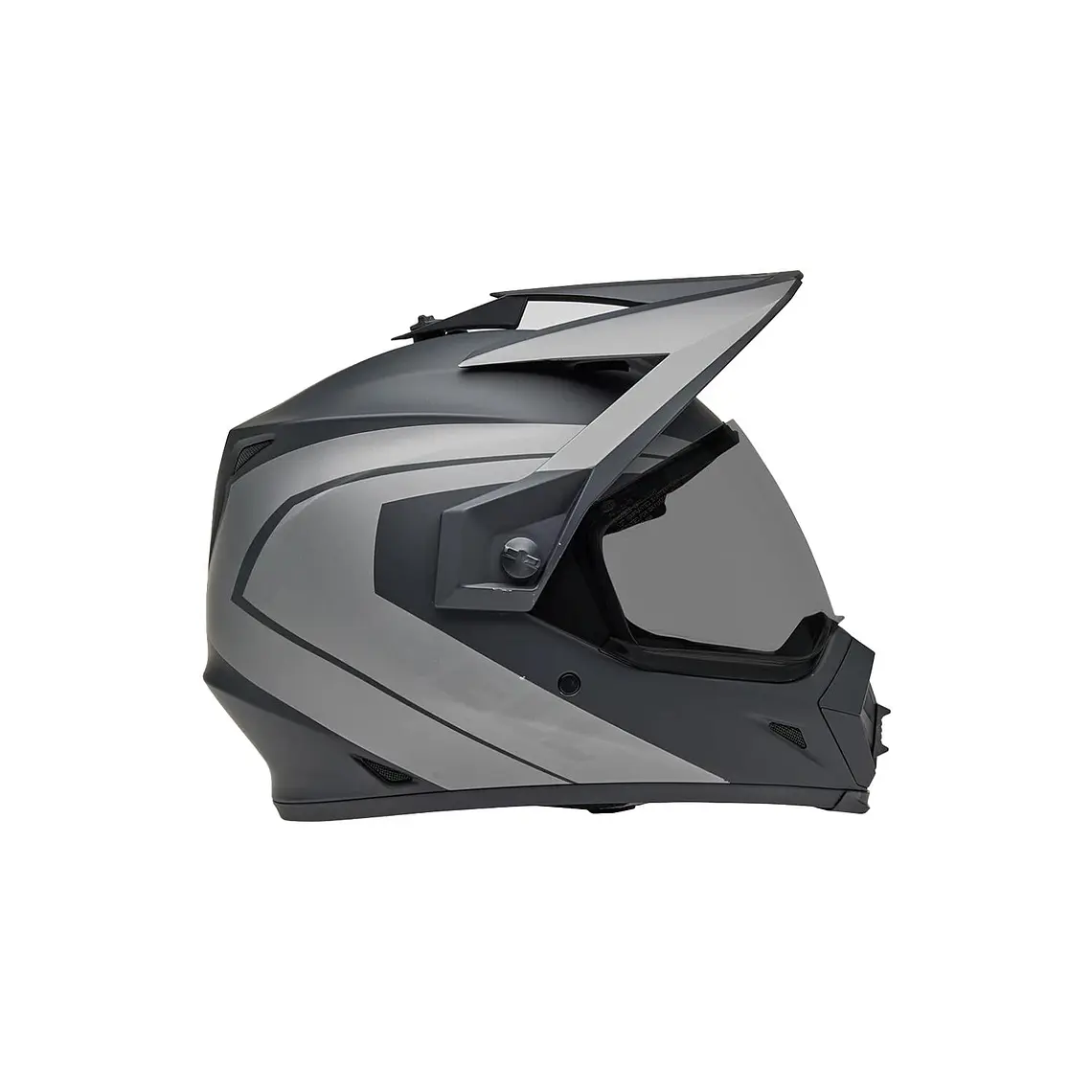 Casco Moto Calle MX-9 ADV Certificado QR Gris Bell 5