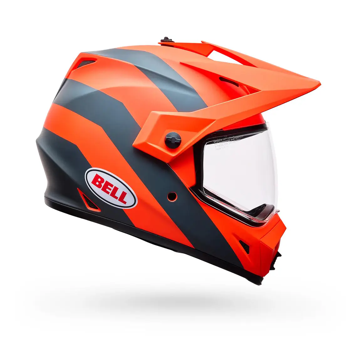 Casco Moto Calle MX-9 ADV Naranjo Bell 1
