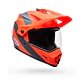 Casco Moto Calle MX-9 ADV Naranjo Bell - Miniatura 2