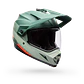 Casco Moto Calle MX-9 ADV Trail Verde/Naranjo Bell - Miniatura 2