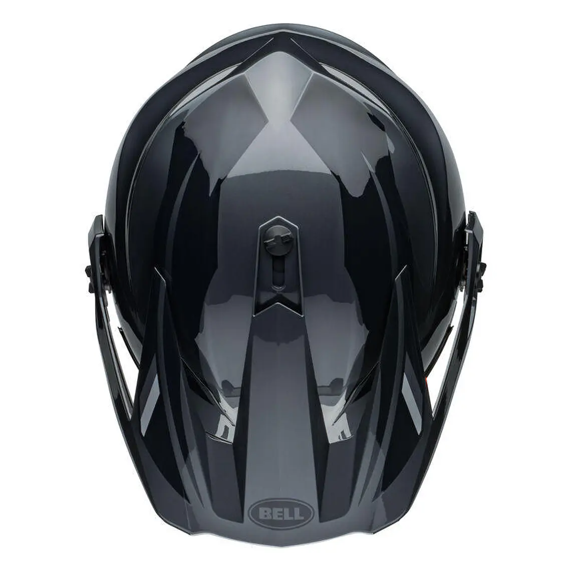 Casco Moto Calle MX-9 Adventure Mips Alpine Certificado QR Gris Carbon Bell 6