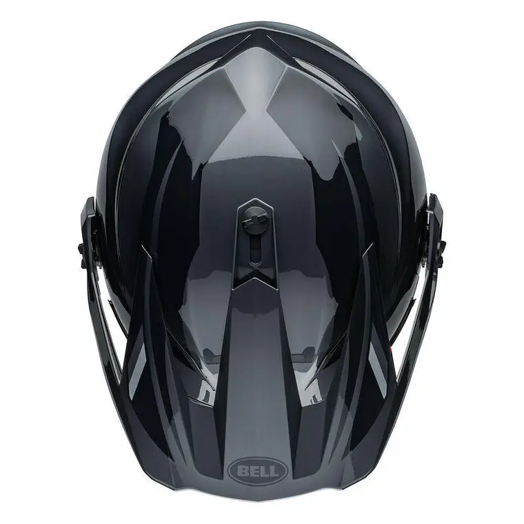 Casco Moto Calle MX-9 Adventure Mips Alpine Certificado QR Gris Carbon Bell 6