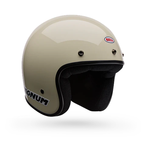 Casco Moto Calle Magnum Solid Blanco Bell