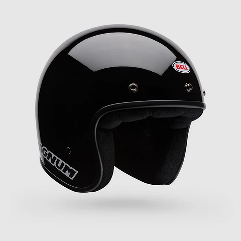 Casco Moto Calle Magnum Solid Negro Bell