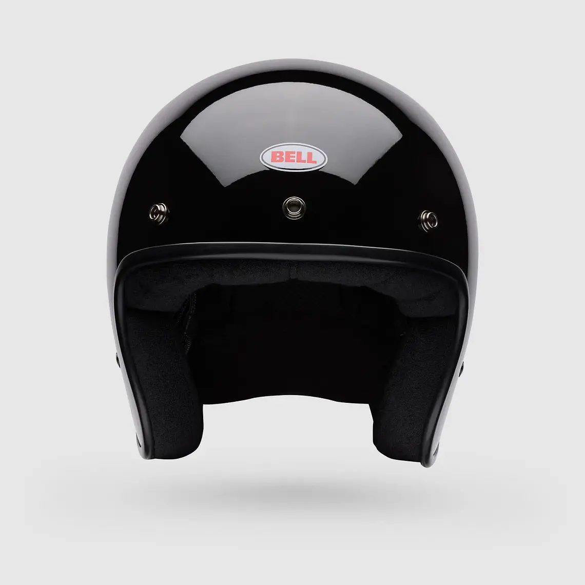 Casco Moto Calle Magnum Solid Negro Bell 3