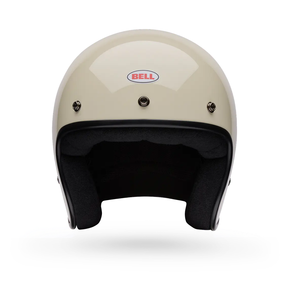 Casco Moto Calle Magnum Solid Blanco Bell 3