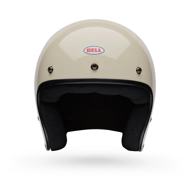 Casco Moto Calle Magnum Solid Blanco Bell 3